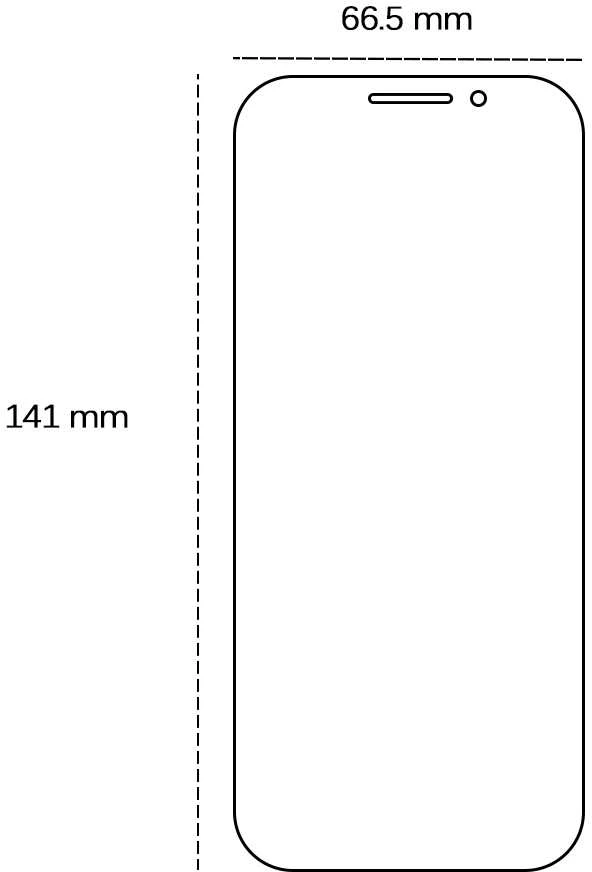 Glass Pro TelForceone Grūdintas stiklas 2,5D, skirtas Huawei Y5 2018