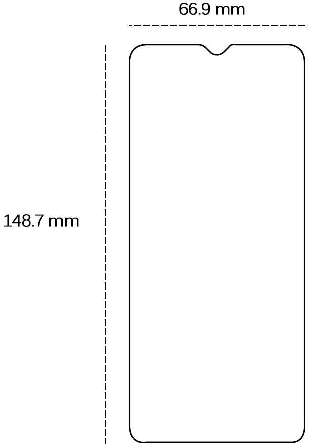 TFO 2,5D grūdintas stiklas, skirtas Samsung Galaxy A10 / A10s