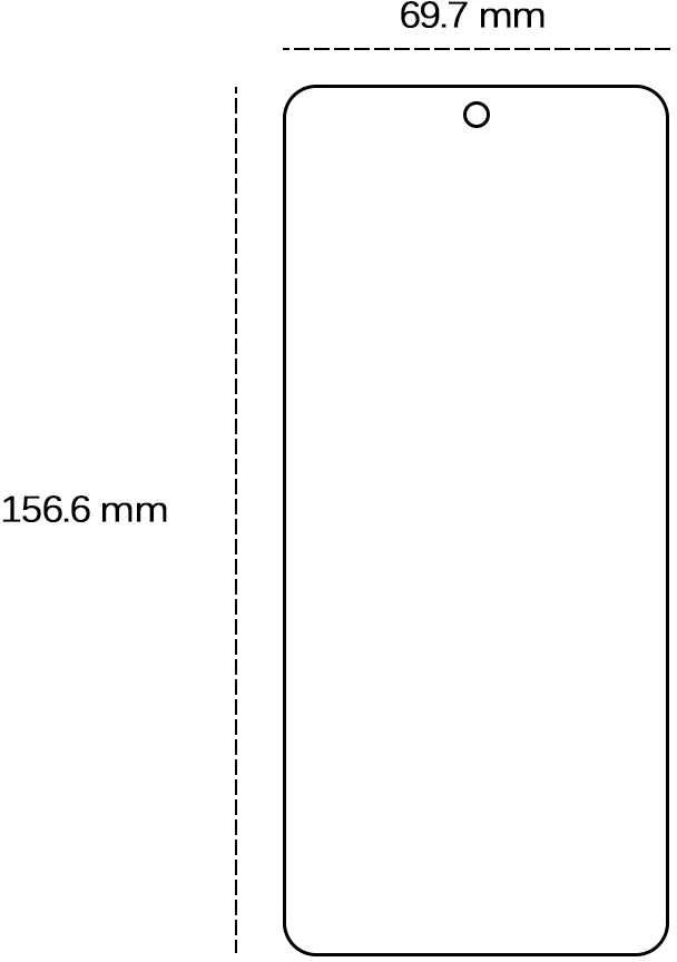 TFO 2,5D grūdintas stiklas, skirtas Xiaomi Redmi Note 11 Pro 5G (China) / Note 11 Pro Plus 5G