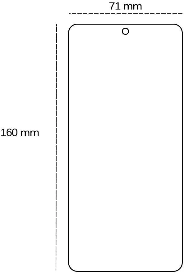 TFO Grūdintas 2,5D stiklas, skirtas "Motorola Moto G05