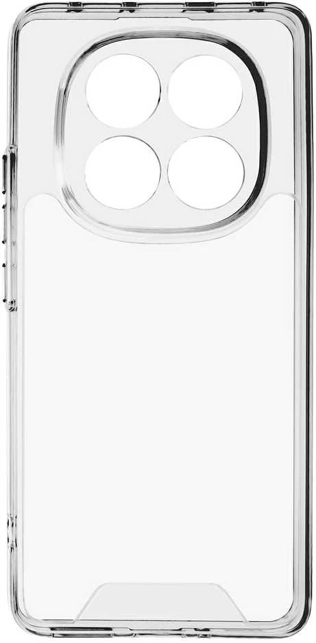 Telforceone Hybrid Crystal dėklas, skirtas Xiaomi Redmi Note 14 Pro 5G (Global) skaidrus