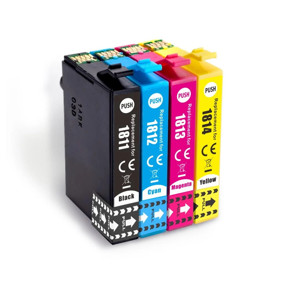 TFO Epson T1812 Cyan INK Cartridge 15ml (C13T18124010) XP-101 XP-205 XP305 HQ Premium Analog