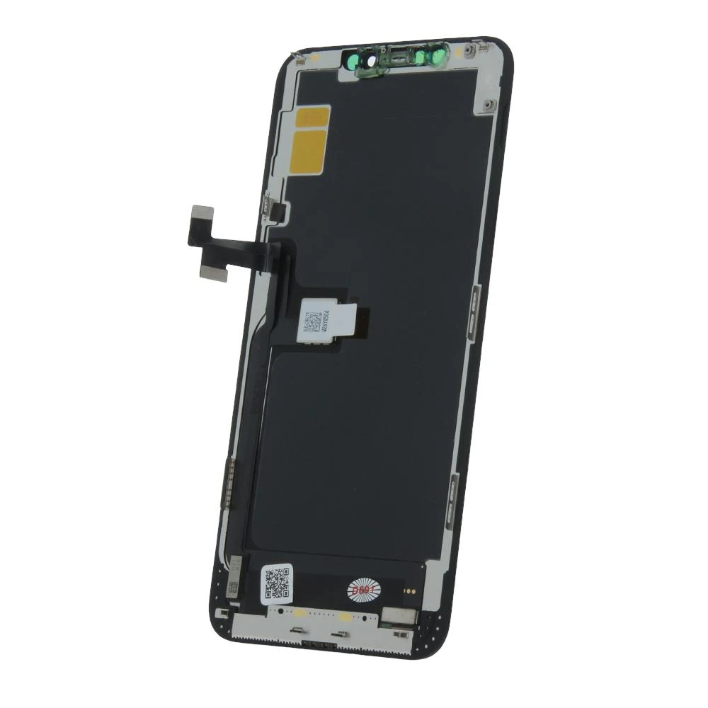 Dėklas Telforceone LCD ekranas su lietimui jautriu ekranu, skirtas „iPhone 11 Pro Max“, juodos spalvos, su aptarnavimo paketu.