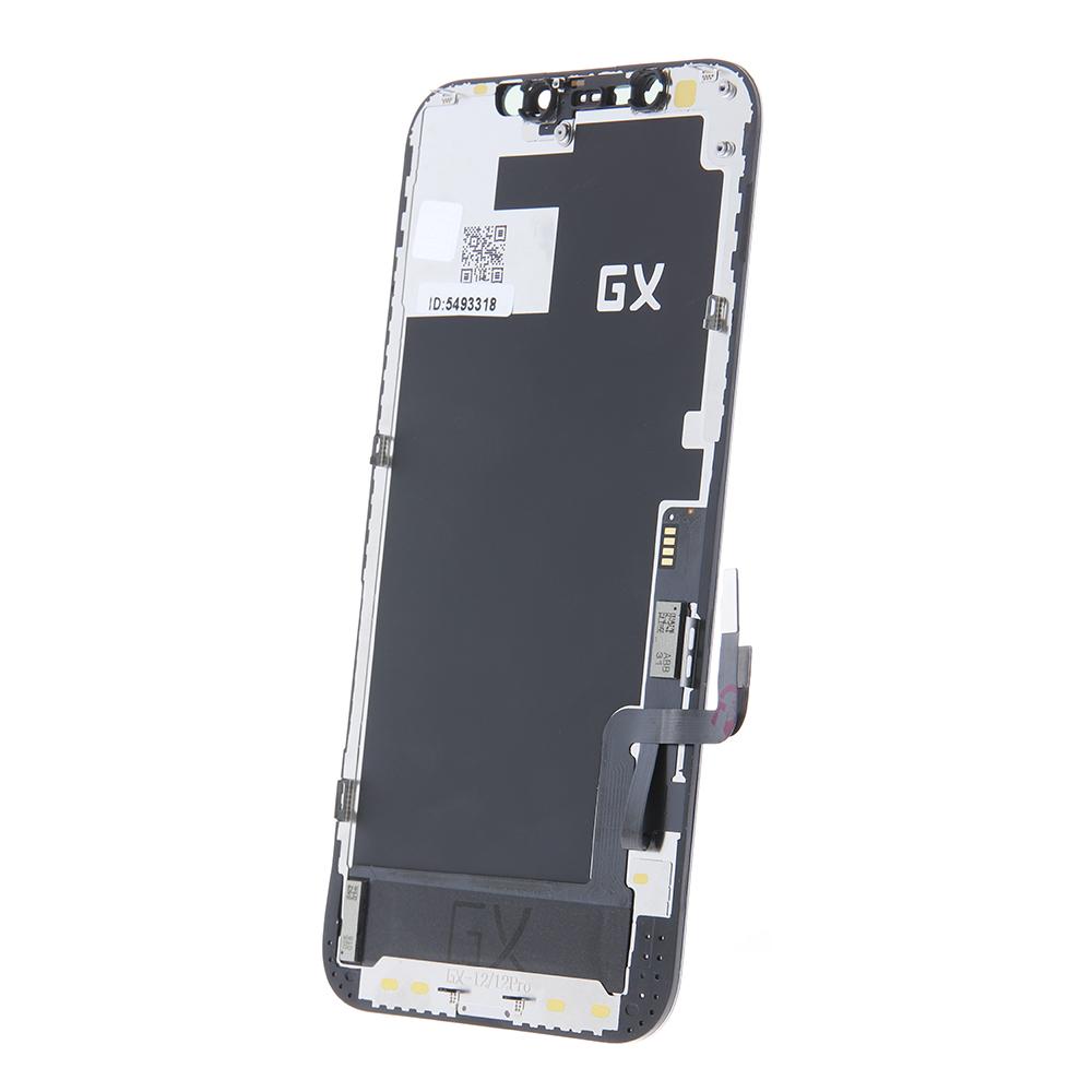 Dėklas Telforceone LCD ekranas su jutikliniu ekranu iPhone 12 / iPhone 12 Pro Service Pack + juodas