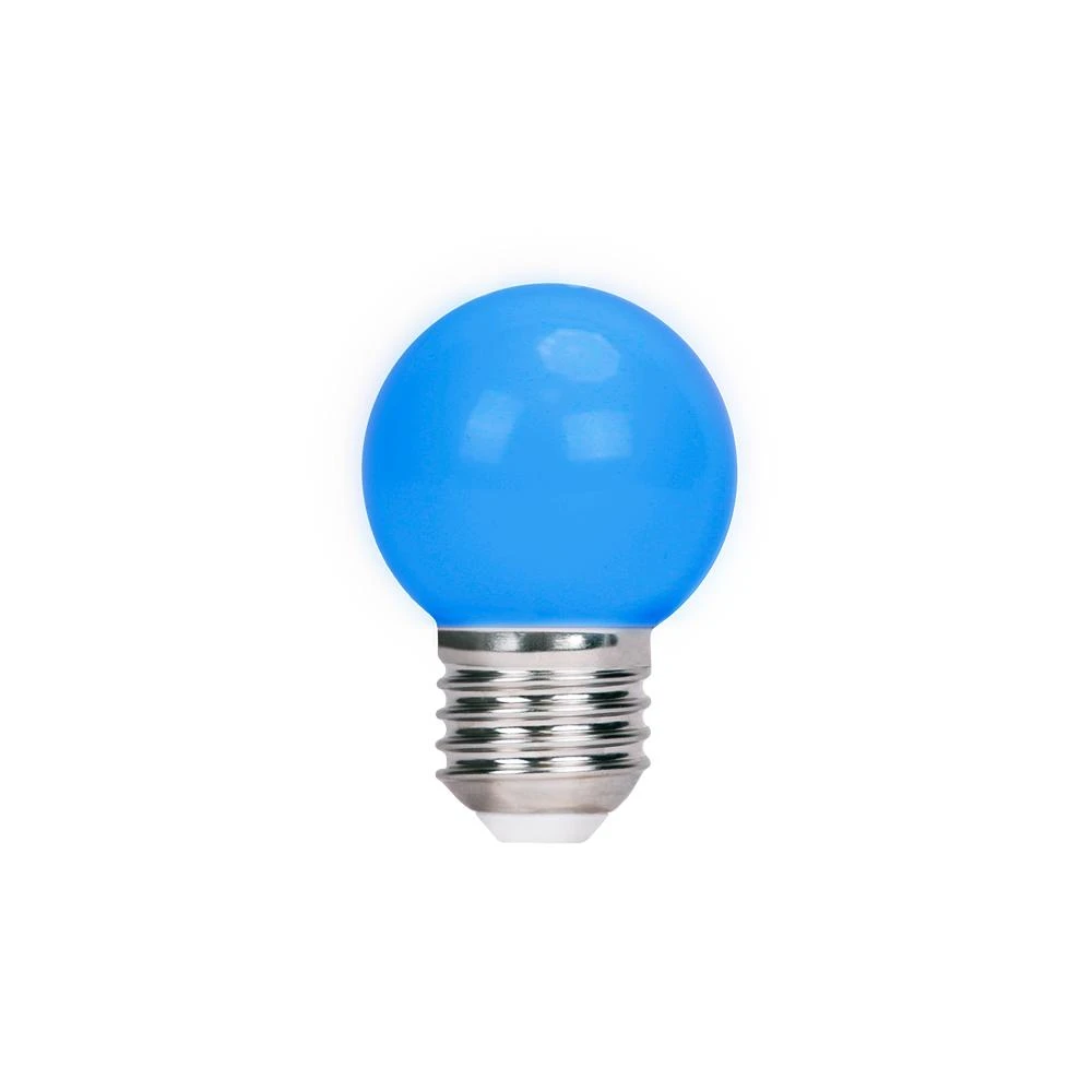 LED lemputė E27 G45 2W 230v mėlyna 5vnt Forever Light