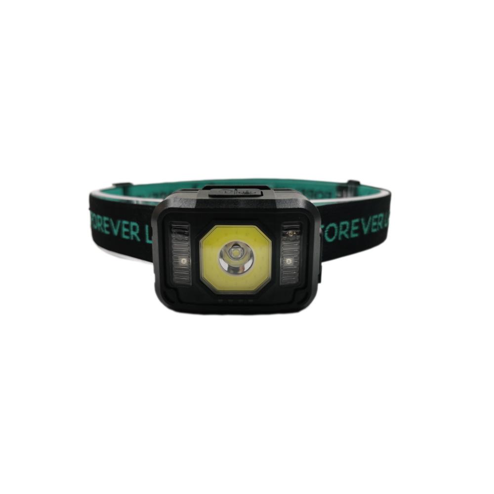 LED galvos šviestuvas Senso XP-E 3W + COB 3W su jutikliu 270lm 1200mAh Li-Pol Forever Light