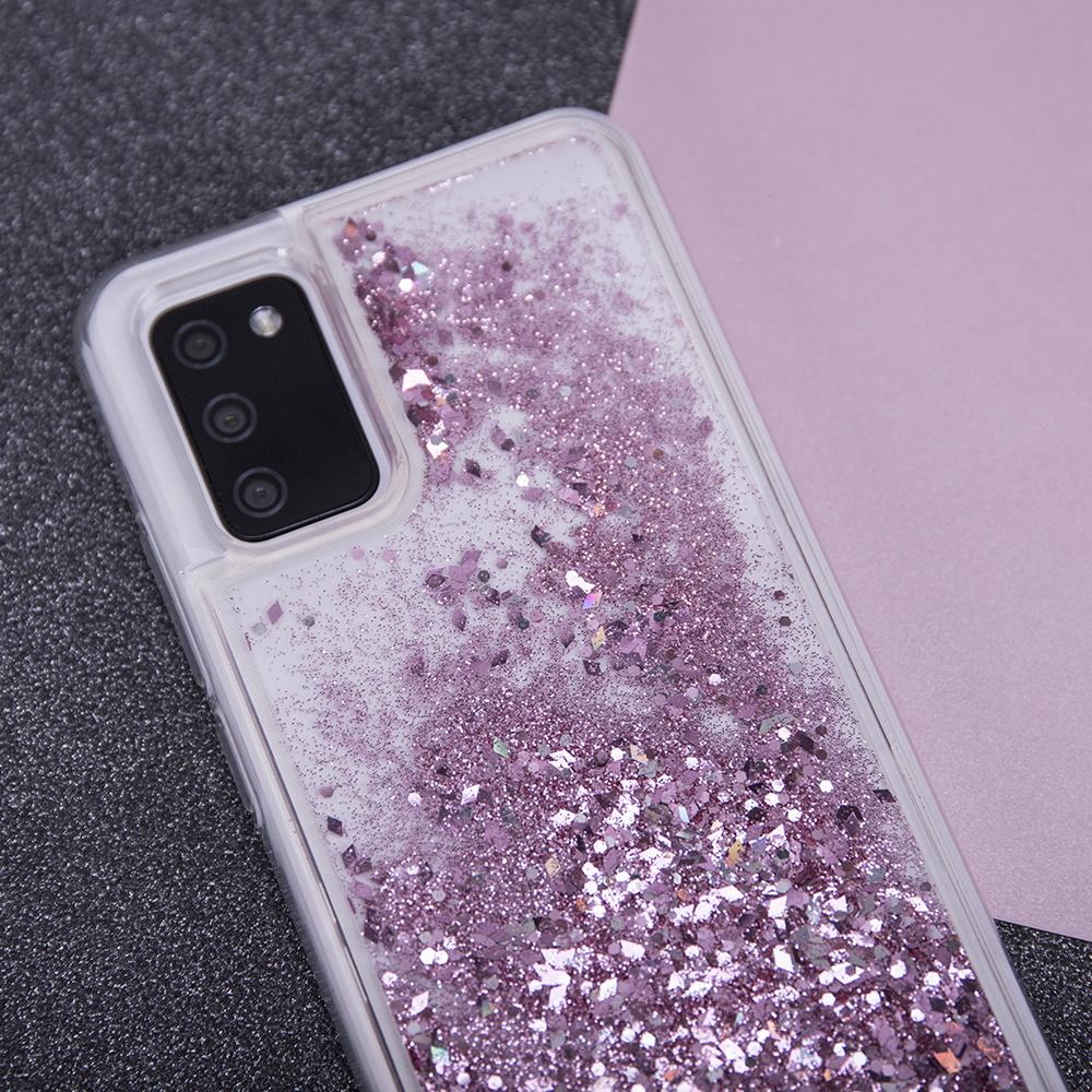 iLike TelForceone Liquid Sparkle TPU dėklas iPhone 11 violetinei