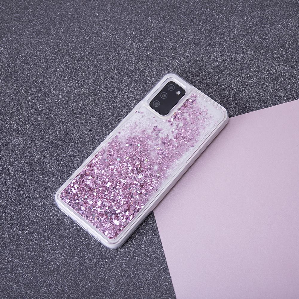 iLike TelForceone Liquid Sparkle TPU dėklas iPhone 11 violetinei