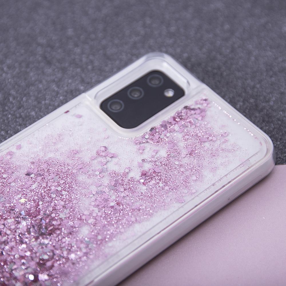 iLike TelForceone Liquid Sparkle TPU dėklas iPhone 11 violetinei