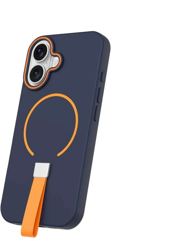 TFO Telforceone „Loop Thin Mag“ dėklas, skirtas „iPhone 17 6,3“; tamsiai mėlynas