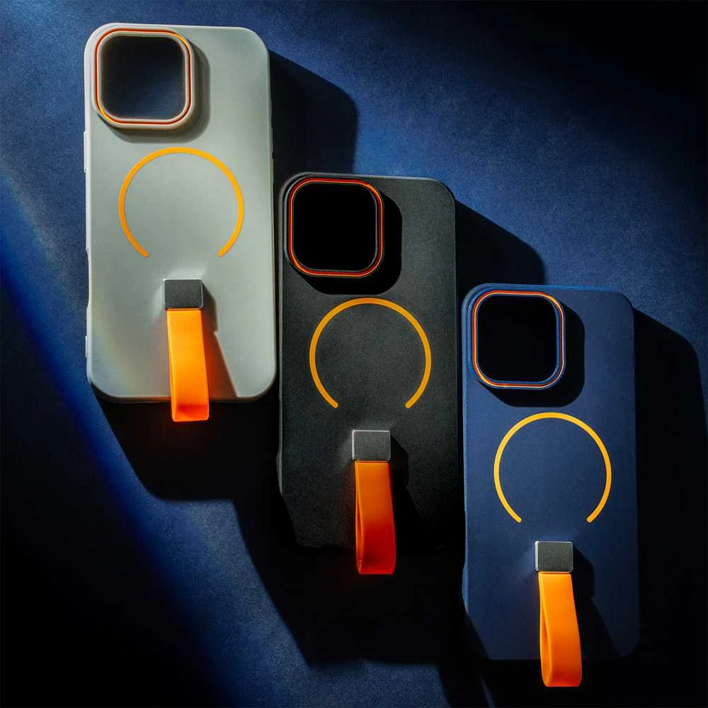 TFO Telforceone „Loop Thin Mag“ dėklas, skirtas „iPhone 17 6,3“; tamsiai mėlynas