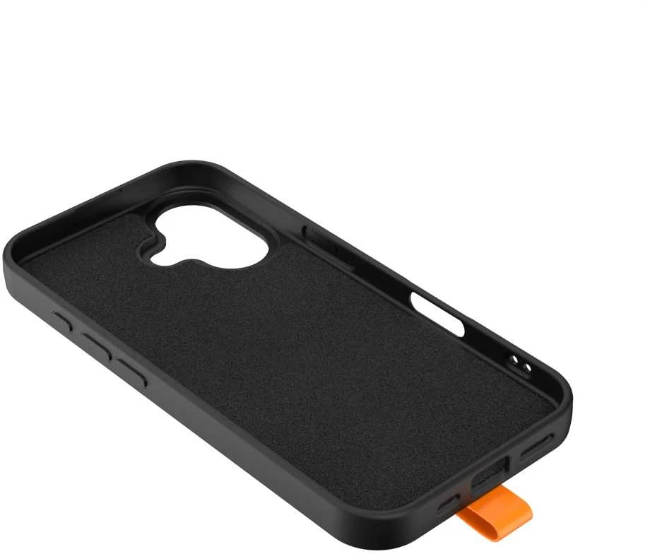 TFO Telforceone „Loop Thin Mag“ dėklas, skirtas „iPhone 17 6,3“; juodas