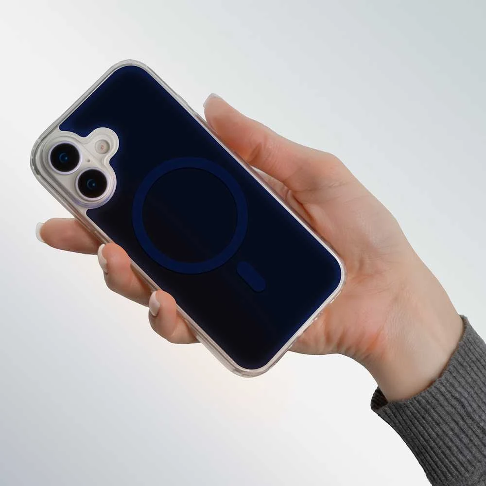 Dėklas TFO Telforceone „Lowkey Mag“, skirtas „iPhone 14 Pro 6,1“; tamsiai mėlynas