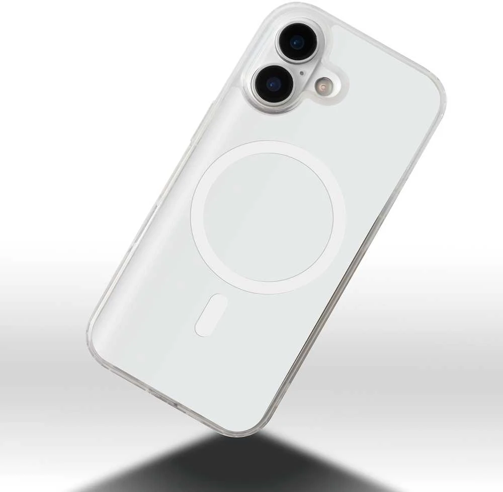 Dėklas TFO Telforceone „Lowkey Mag“, skirtas „iPhone 16 Pro 6,3“; baltas