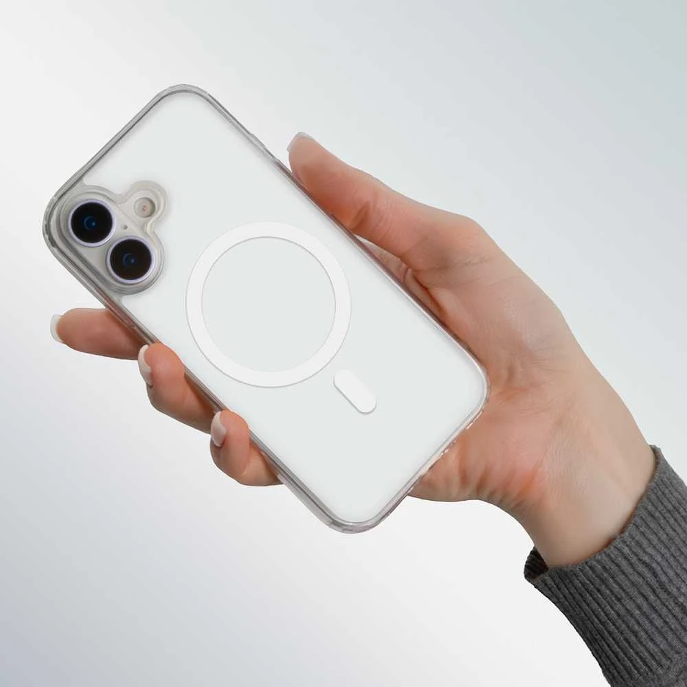 Dėklas TFO Telforceone „Lowkey Mag“, skirtas „iPhone 17 Air 6,6“; baltas