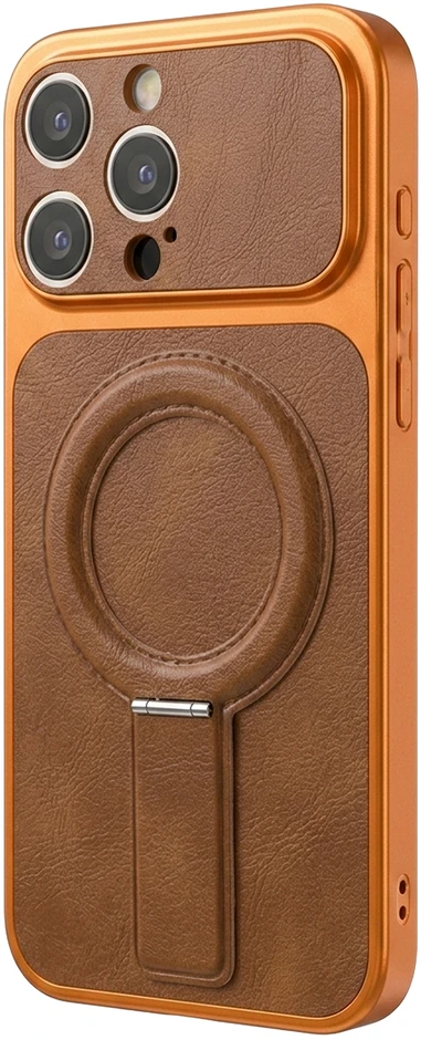 Telforceone „Luxgrip Mag“ dėklas, skirtas „iPhone 17 Pro Max 6,9“ oranžinis