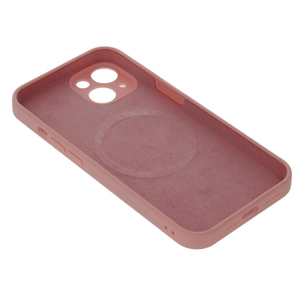TelForceone Mag Invisible dėklas, skirtas iPhone 14 Pro 6,1 pastelinės inės rožinės spalvos