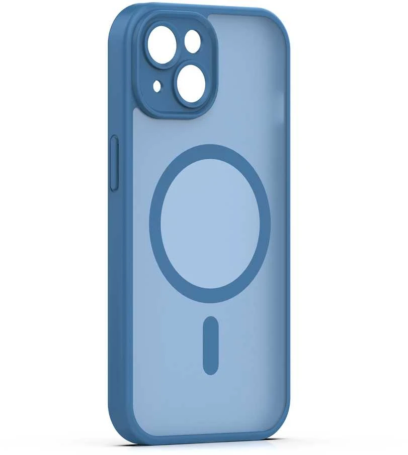 TFO Mag Matt dėklas iPhone 13 6,1" tamsiai mėlynas apsauga kamerai