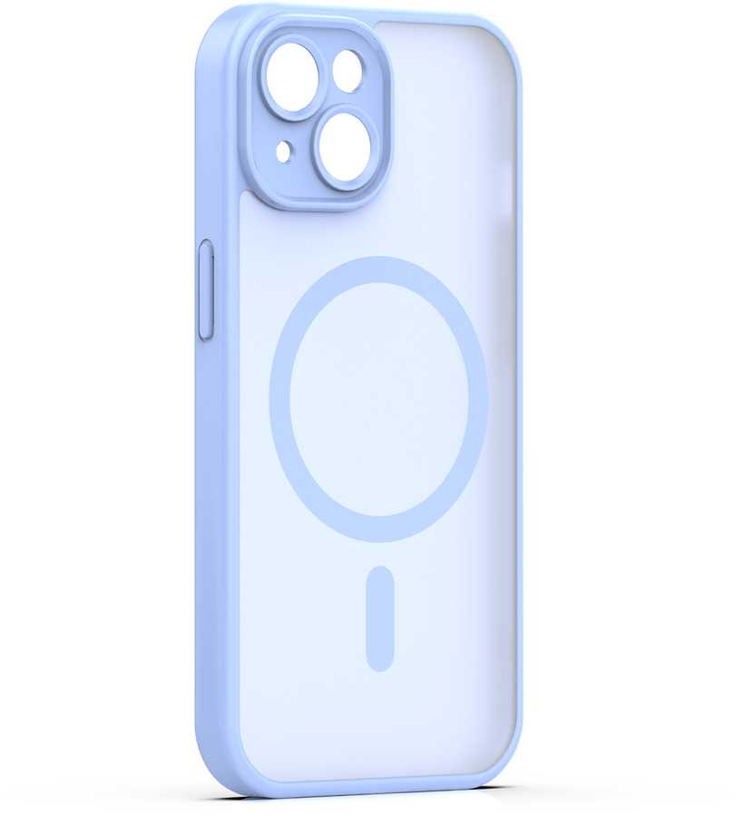 TFO Mag Matt dėklas iPhone 14 6,1" šviesiai mėlynas apsauga kamerai