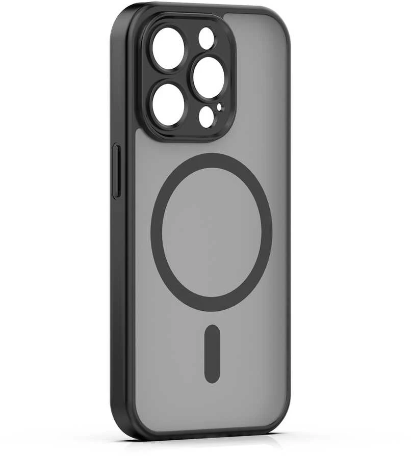 TFO Mag Matt dėklas iPhone 14 Pro 6,1" juodas su apsauga kamerai