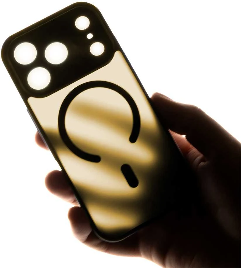 TFO Mag Matt dėklas iPhone 16 6,1" rudas su apsauga kamerai