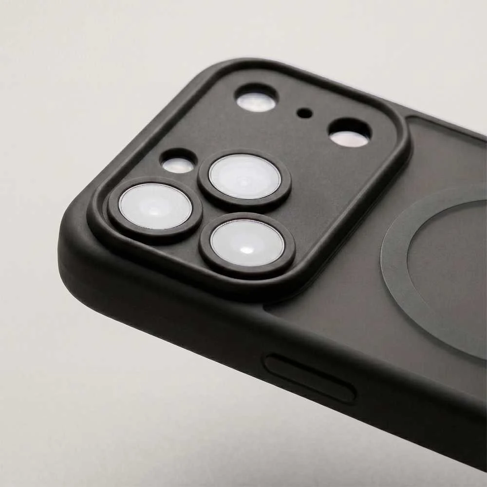 TFO Mag Matt dėklas, skirtas iPhone 17 Air 6,6” juodas, su apsauga kamerai