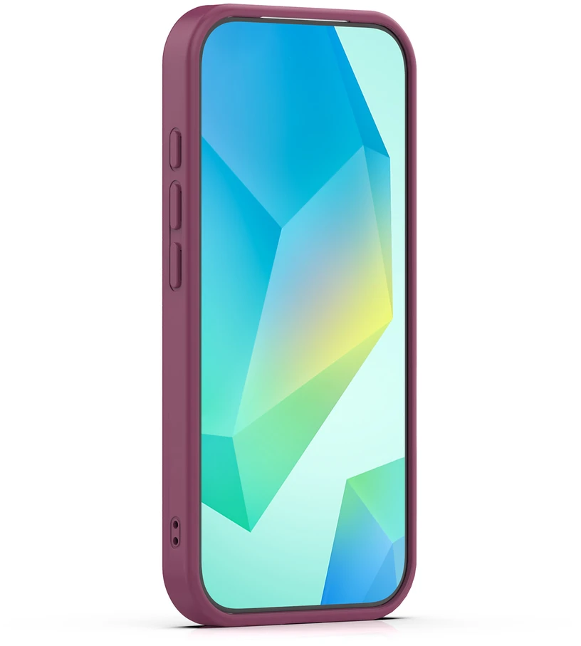 Dėklas Telforceone Mag Matt case for iPhone 17 Pro Max 6,9" / 18 Pro Max 6,9" maroon big hole