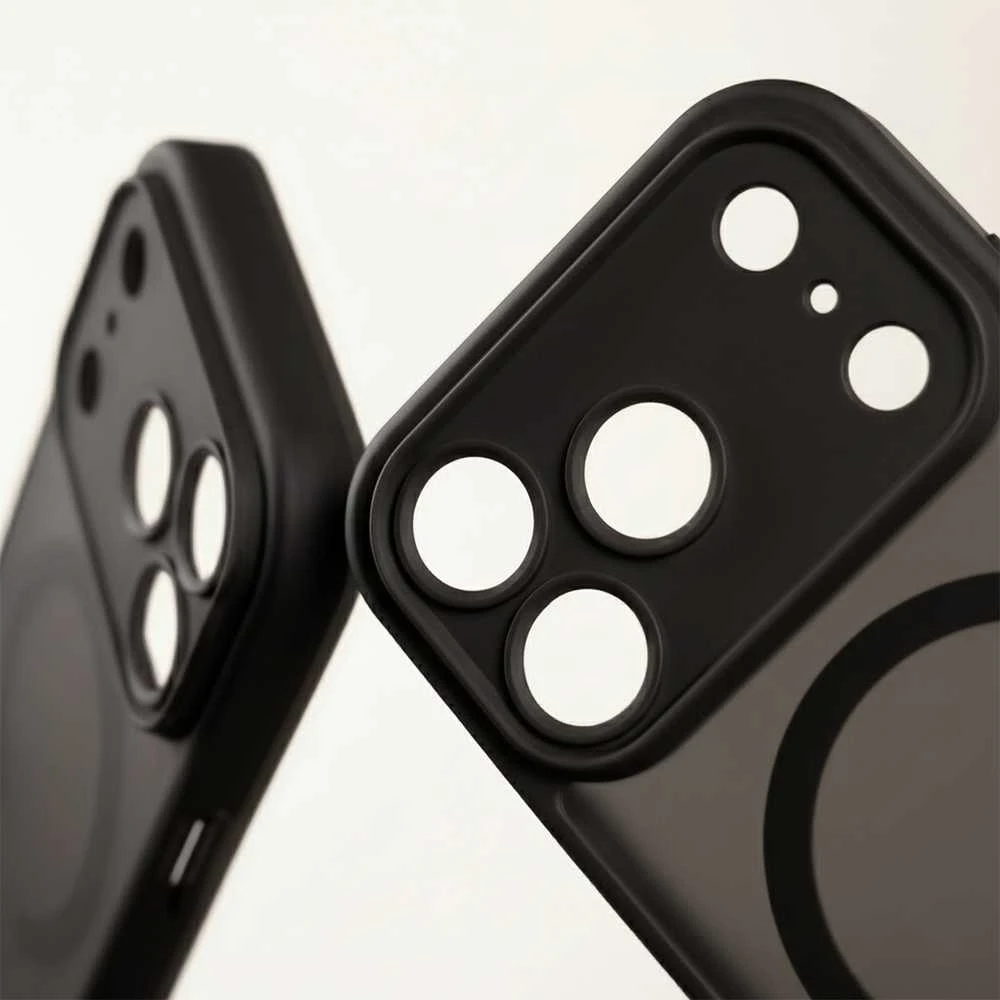 TFO Mag Matt dėklas, skirtas iPhone 17 Air 6,6” juodas, su apsauga kamerai