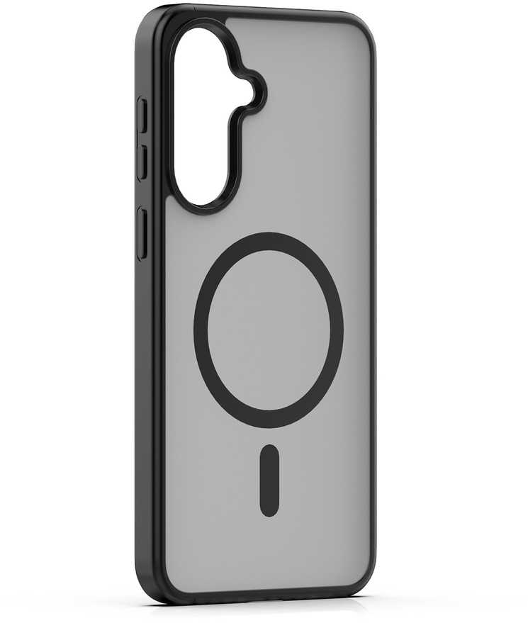 TFO Telforceone „Mag Matt“ dėklas, skirtas „Samsung Galaxy A57“, juoda didelė skylė