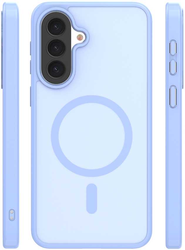 TFO „Mag Matt“ dėklas, skirtas „Samsung Galaxy A57“, šviesiai mėlynas, didelė anga