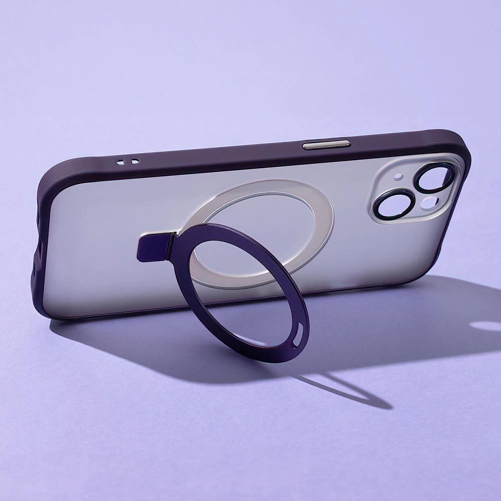 TelForceone "Mag Ring" dėklas, skirtas iPhone 13 6,1 violetinės spalvos inės spalvos