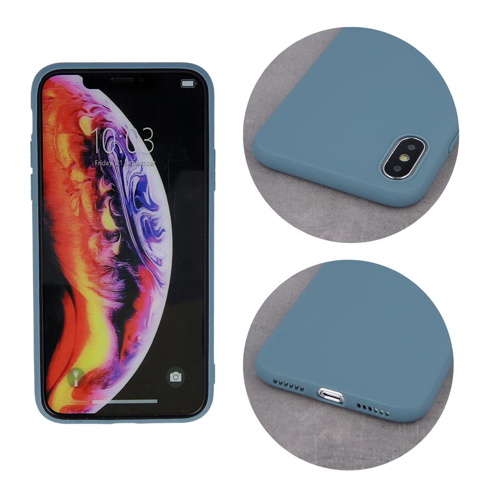 iLike Mėlyna Matt TPU dėklas, skirtas iPhone 11 pilkai mėlynas