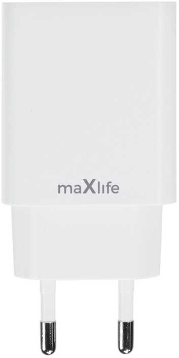 Maxlife MXTC-13-20C PD QC įkroviklis 1x USB-C 20W baltas