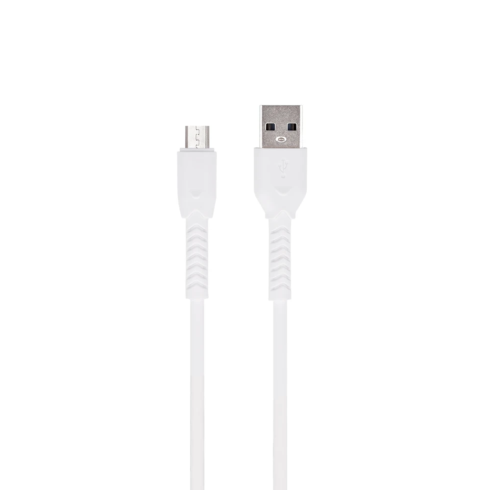 Maxlife MXUC-04 laidas USB – microUSB 1,0 m 3A baltas