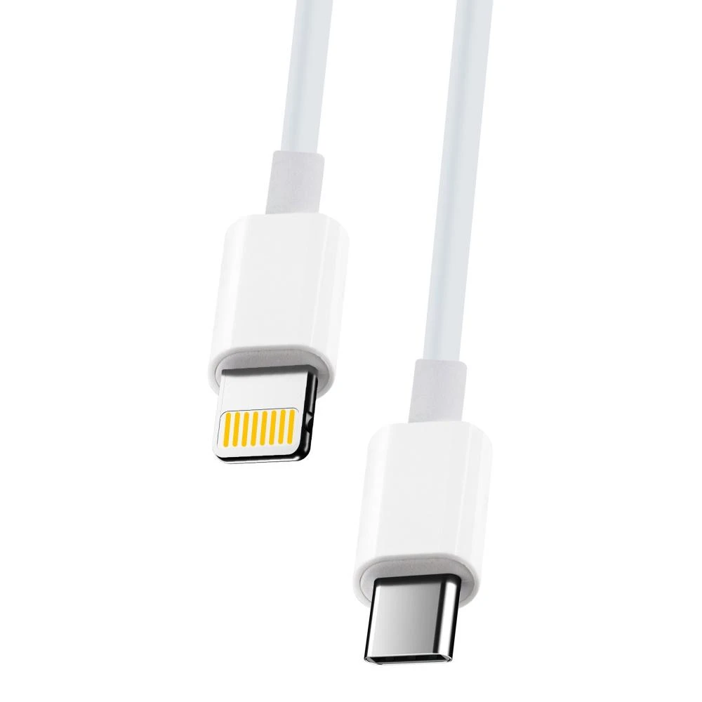 Maxlife MXUC-05 laidas USB-C – Lightning 2,0 m 20W baltas