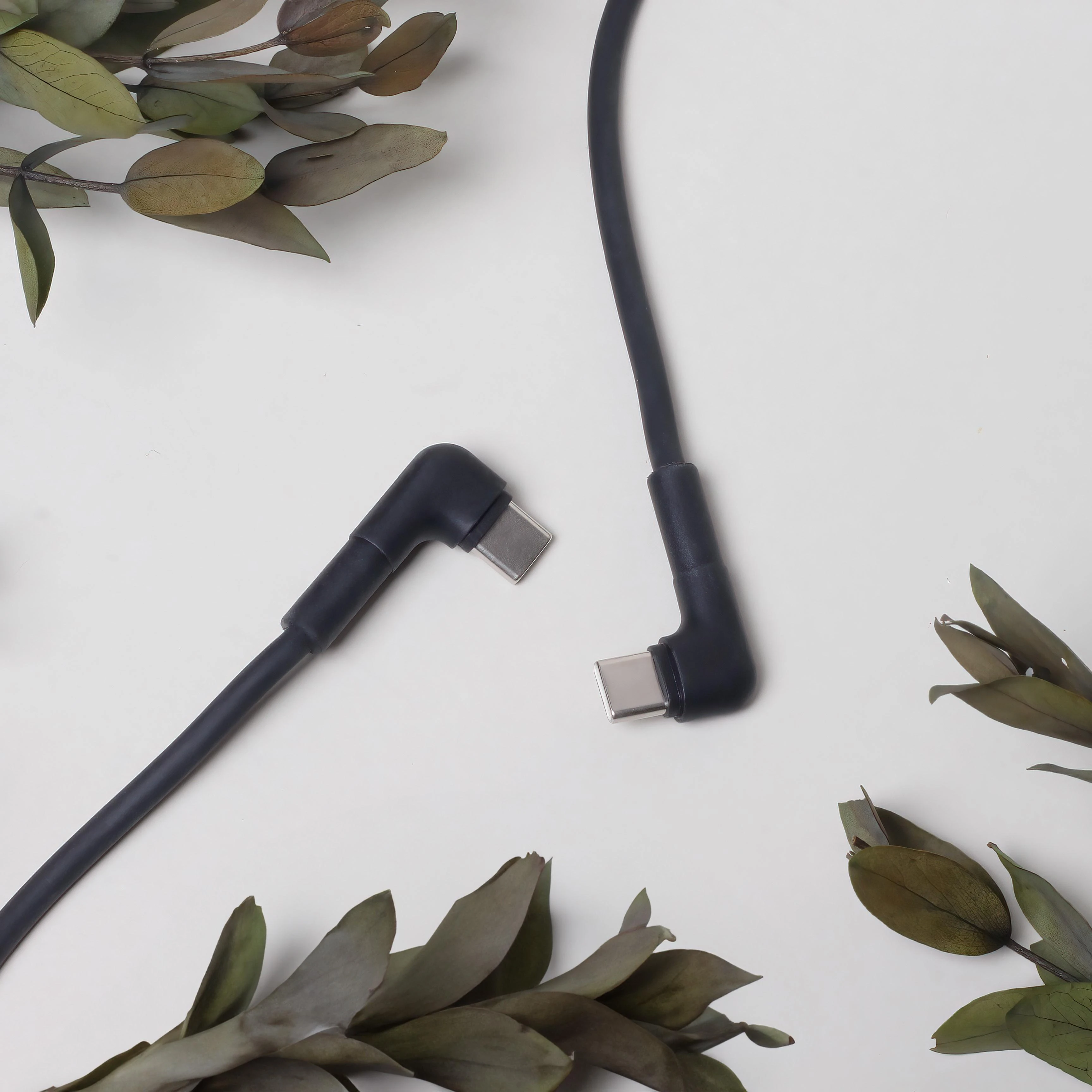 Maxlife MXUC-09 kampinis laidas USB-C – USB-C 1,0 m 60W juodas