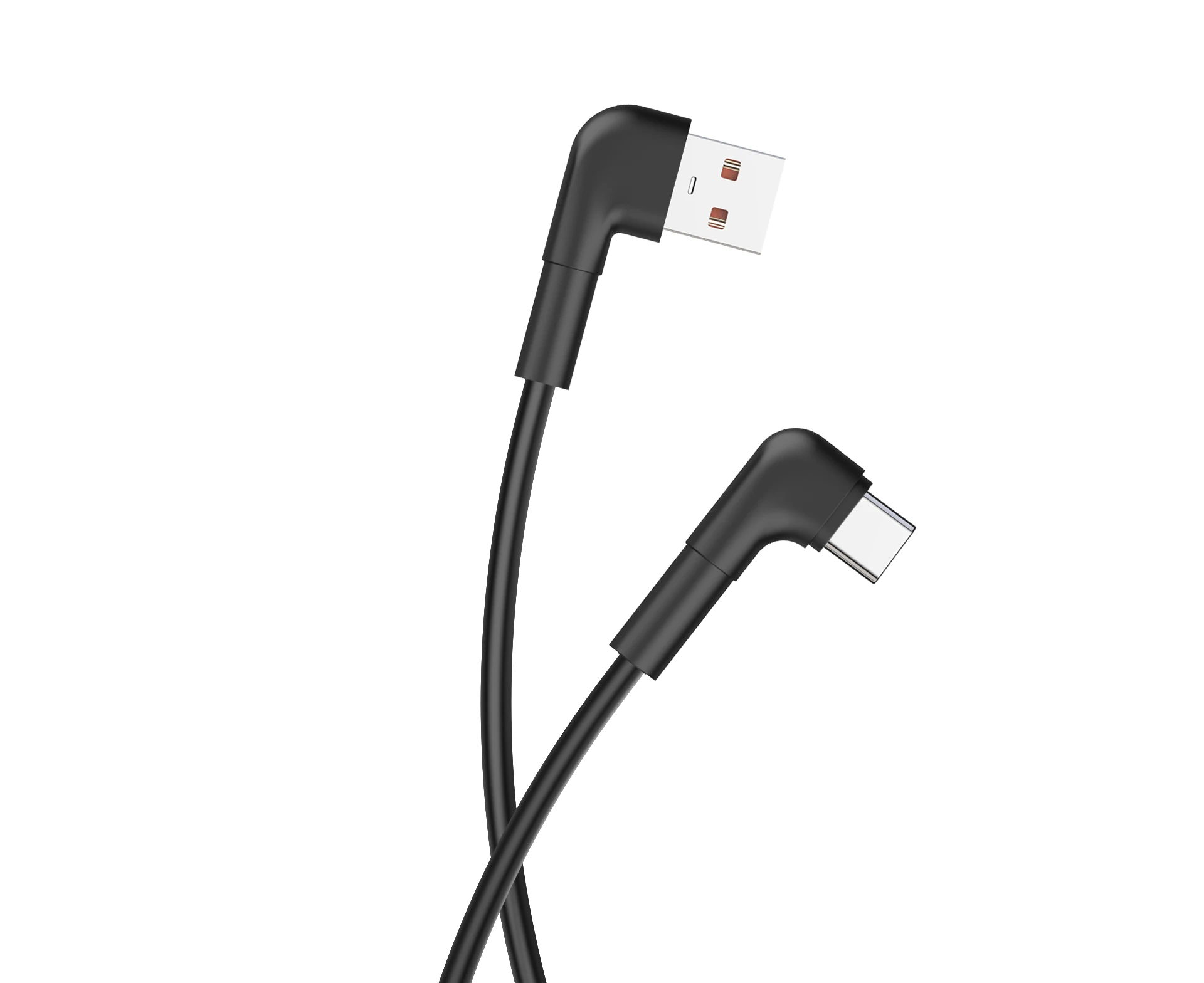 Maxlife MXUC-09 kampinis laidas USB – USB-C 1,0 m 3A juodas