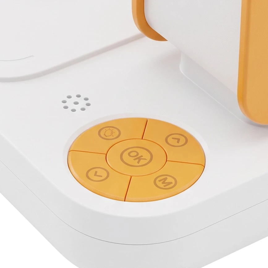 Maxlife skaitmeninis mikroskopas MXDM-200 su stovu, oranžinis