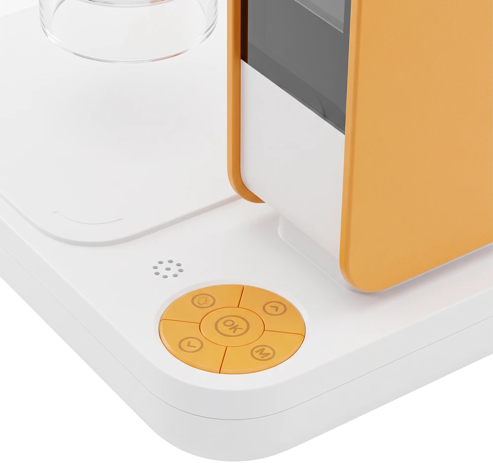 Maxlife skaitmeninis mikroskopas MXDM-200 su stovu, oranžinis