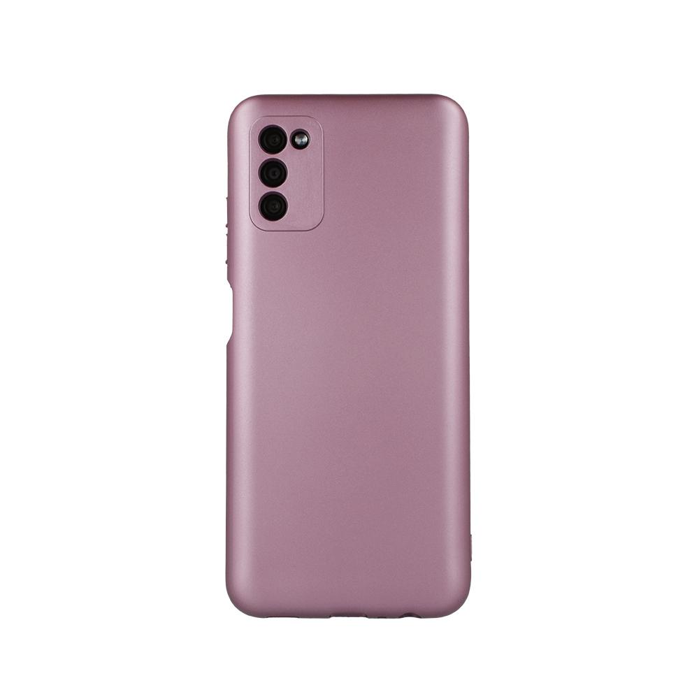 iLike TelForceone Metallic dėklas skirtas Samsung Galaxy A13 5G / A04S, rožinis