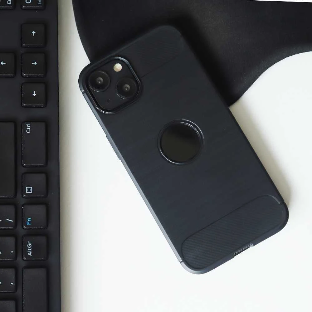 TFO Telforceone Paprastas juodas dėklas, skirtas Xiaomi Redmi 9 juodas