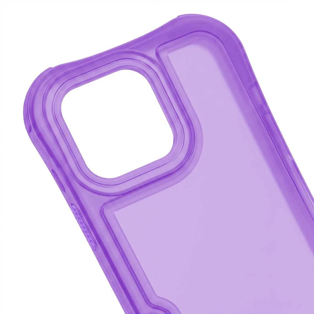 TFO Telforceone „Safepop“ dėklas su dirželiu, skirtas „iPhone 16 Pro Max 6,9“; violetinis