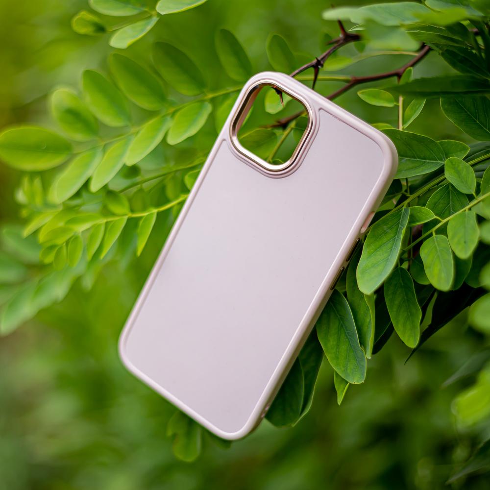 iLike TelForceone Satin dėklas skirtas Apple iPhone 14 Pro 6,1'', rožinis