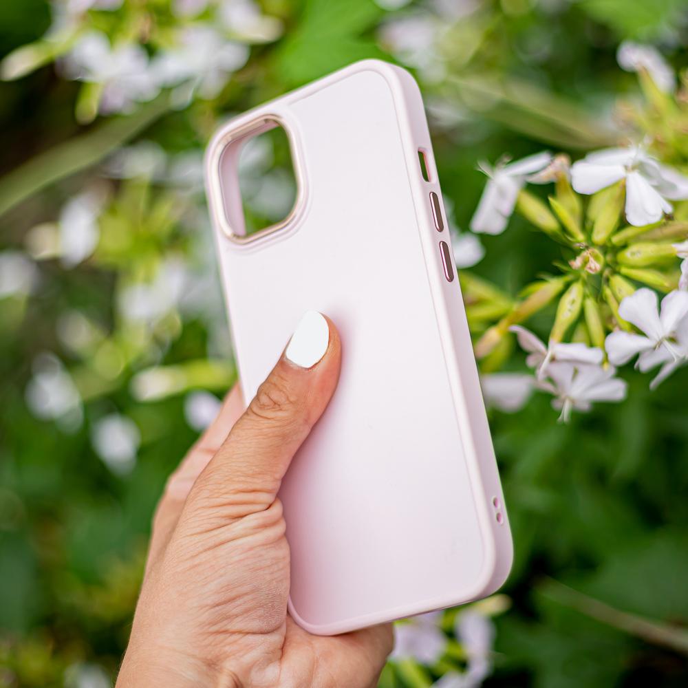 iLike TelForceone Satin dėklas skirtas Apple iPhone 14 Pro 6,1'', rožinis