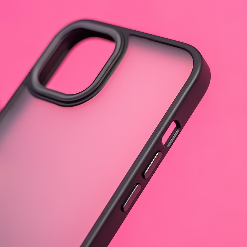 iLike TelForceone Satin Matt dėklas skirtas Samsung Galaxy A13 4G, juodas