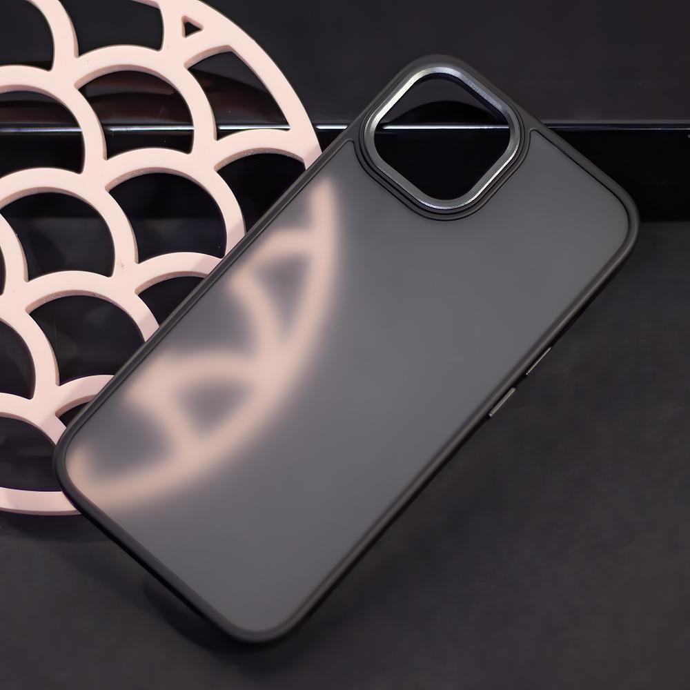 iLike TelForceone Satin Matt dėklas skirtas Samsung Galaxy A13 4G, juodas