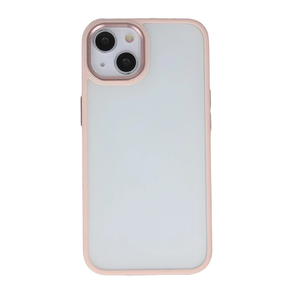 TelForceone "Satin Matt" dėklas "iPhone 14 Pro 6,1", rožinės spalvos
