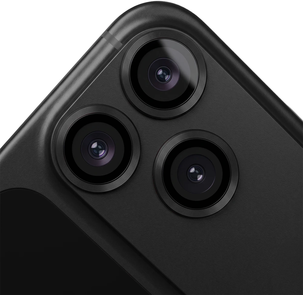 TFO Objektyvo stikliukų rinkinys, skirtas iPhone 18 Pro Max, juodas