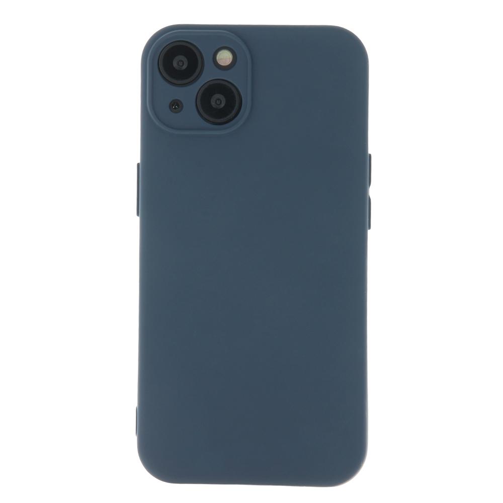 iLike galinis dangtelis Samsung Galaxy A14 4G silikoninis dėklas Mėlyna