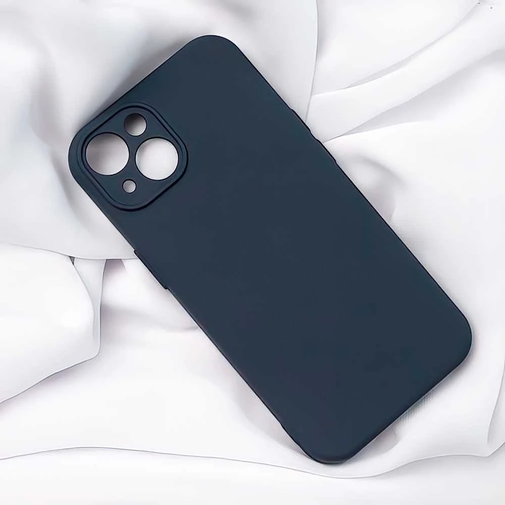 TFO TelForceone Silikoninis Xiaomi Redmi A3 4G (Global) dark dėklas telefonui mėlynos spalvos